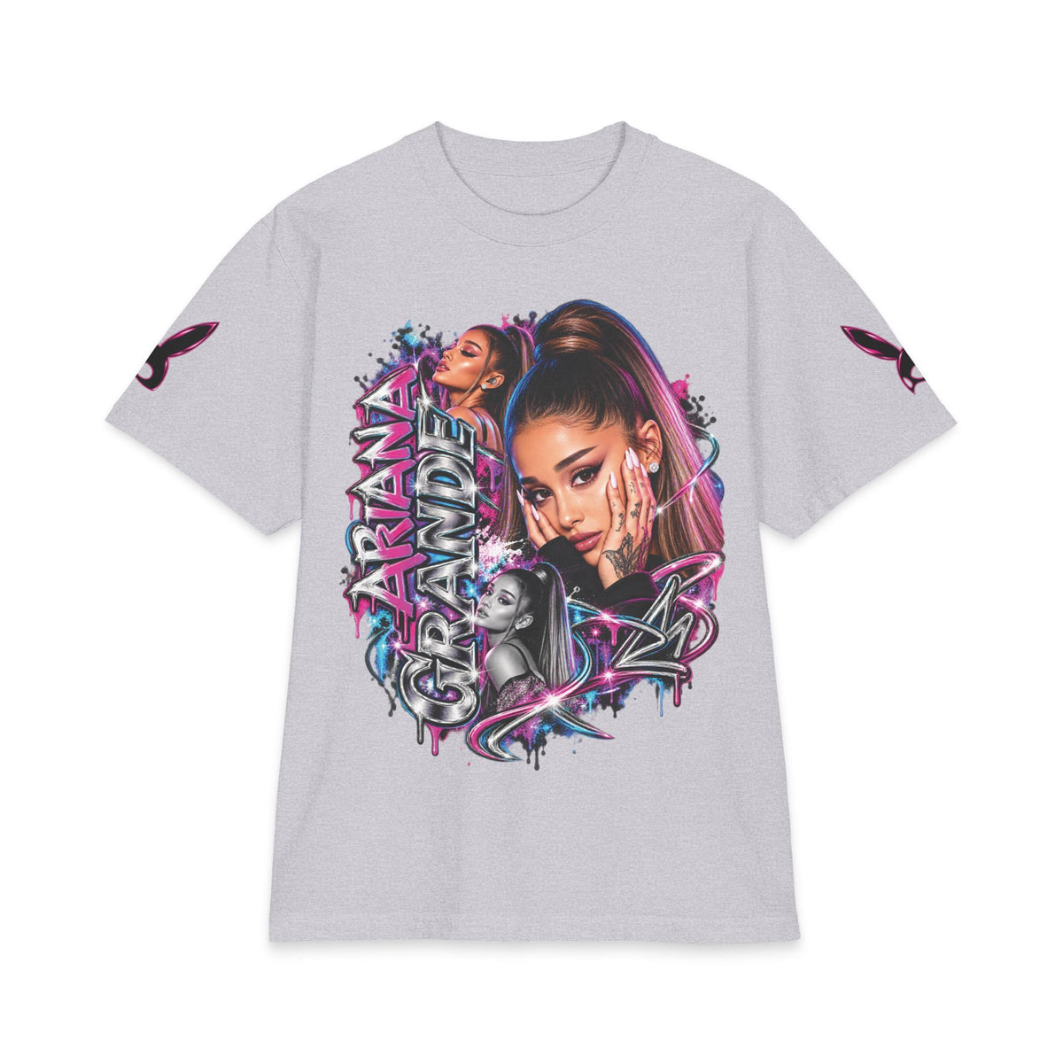Ariana Pop Star Portrait tee | Graphic Music Icon T-Shirt