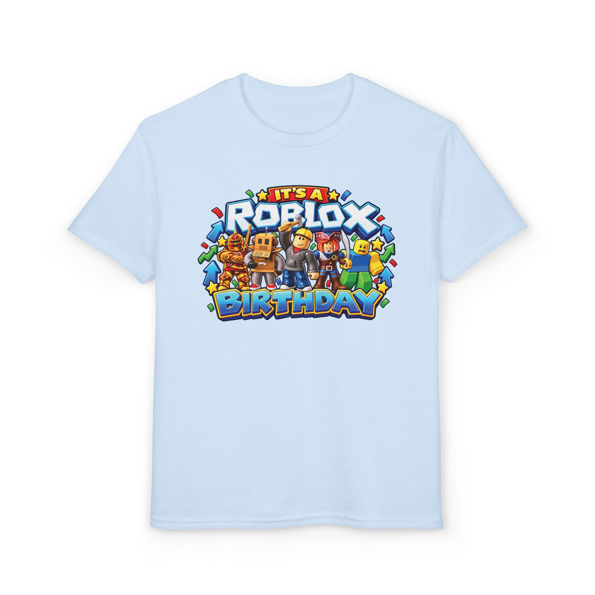 Roblox Birthday Leveling Up 9 Youth T-Shirt
