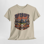 Detroit Baseball Tee | Motor City 313 Vintage Baseball Design