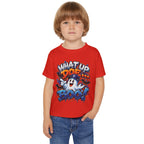 What Up Doe Boo Ghost Toddler T-shirt | Halloween Cute Ghost Tee
