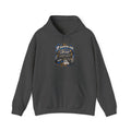 Raised On hip hop Hoodie | Vintage Guitar Skull Band Design