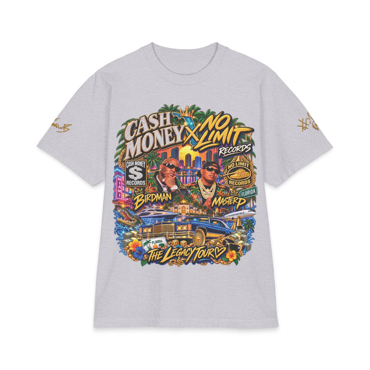 No Limit Cash Money Tour Shirt | Rap Crew Vintage Concert Tee