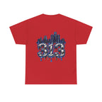Detroit Brass Knuckles graphic tee | 313 Skyline Drip T-Shirt