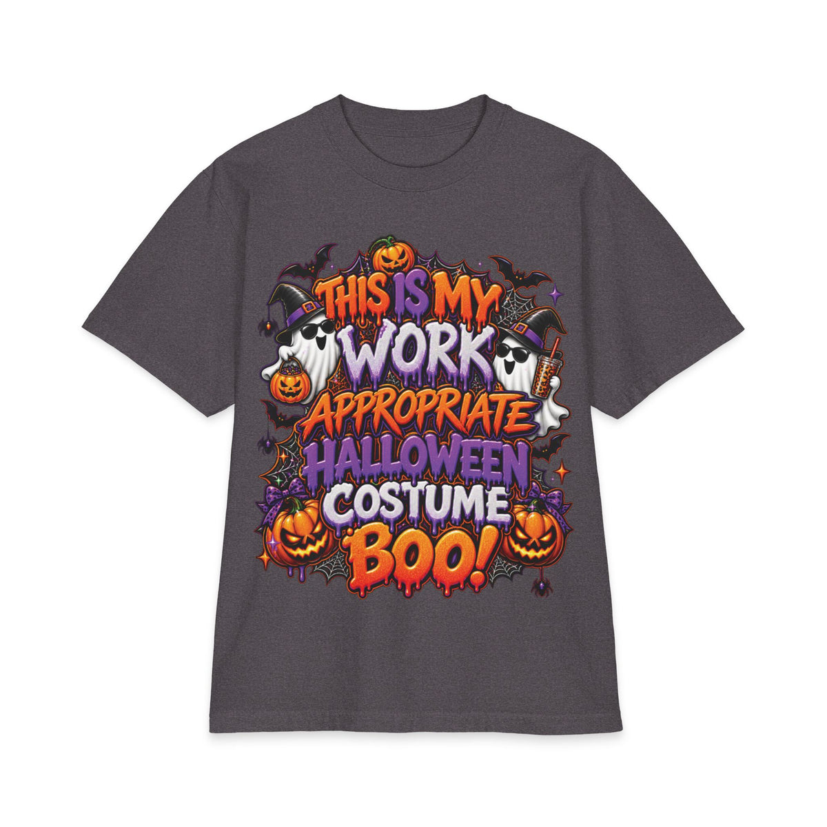 This Is My Work Appropriate Halloween Costume T-Shirt | Halloween Boo Pumpkin Tee