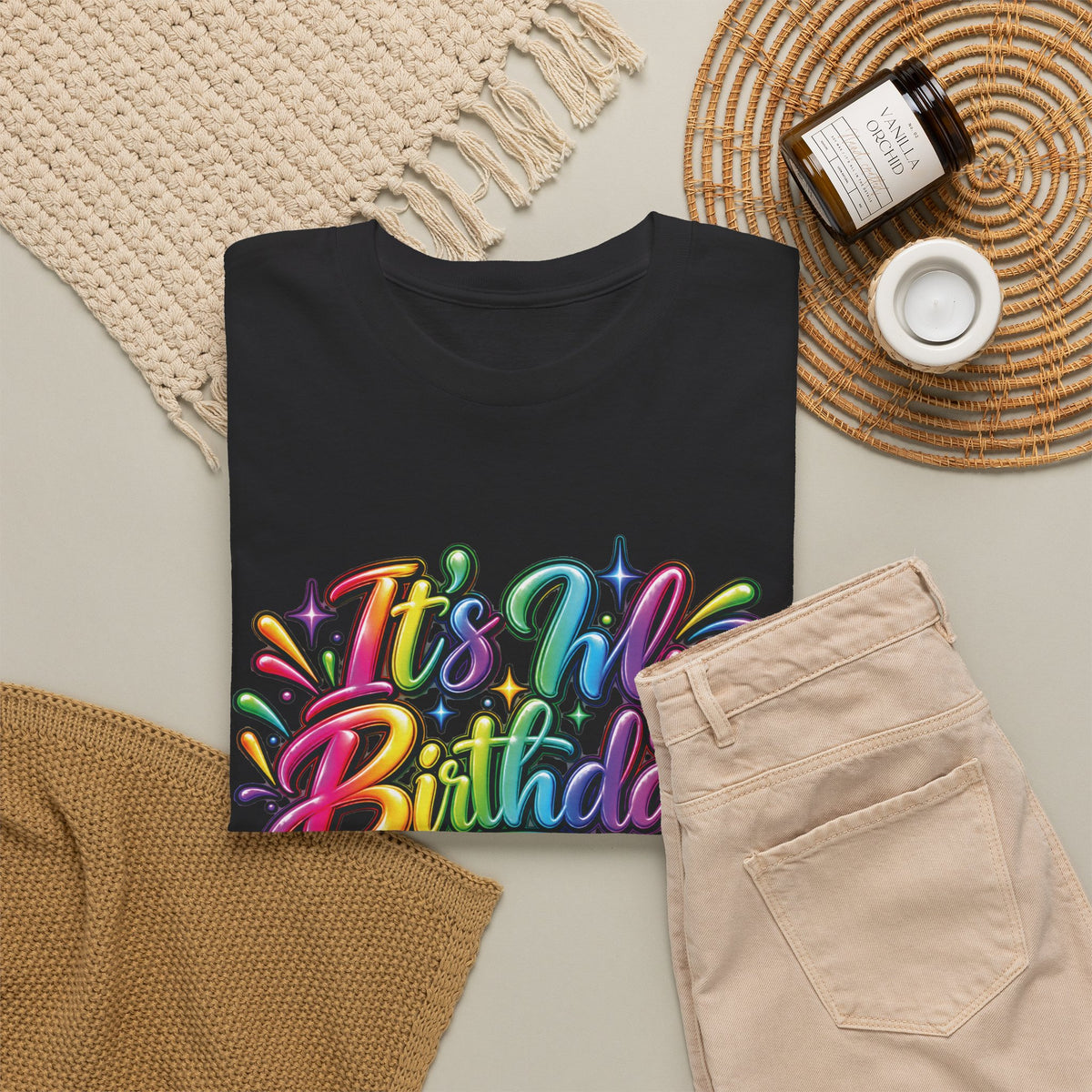 It’s My Birthday Colorful Celebration T-Shirt