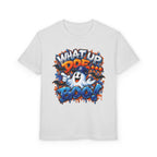 Det What Up Doe Boo! Ghost Graphic T-Shirt | Halloween Kids Tee
