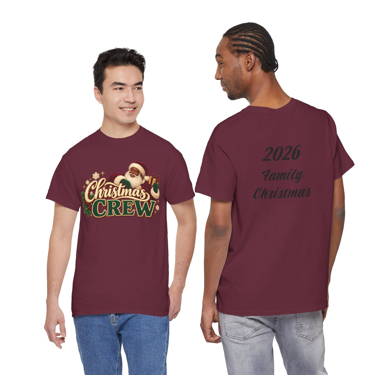 Christmas Crew 2026 Family Christmas Tee