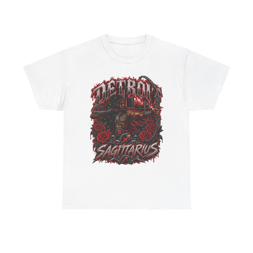 Detroit Sagittarius T-Shirt | Astrology Archer Graphic Tee