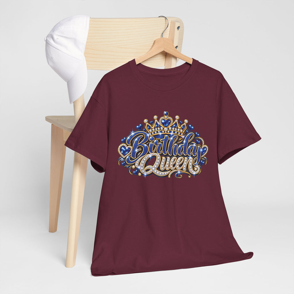 Birthday Queen Crown Graphic T-Shirt