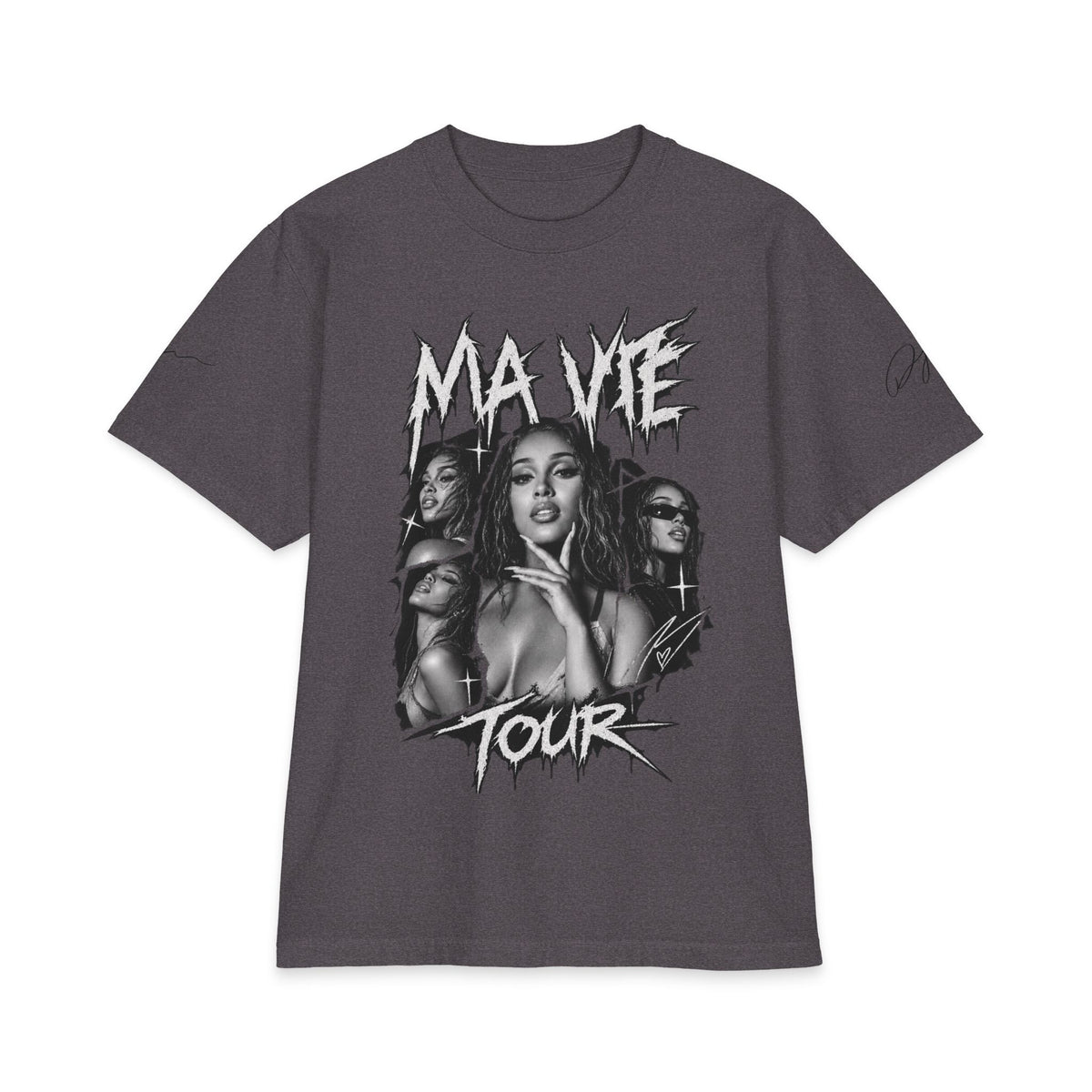 Doja Ma vie Tour band tee | Concert tour shirt, 2026 tour dates backprint