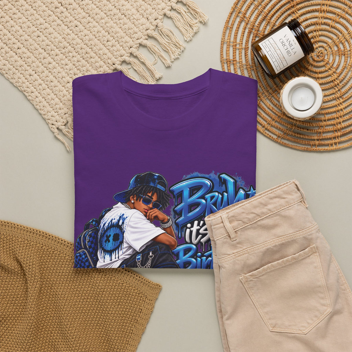 Bruh It’s My Birthday Graphic T-Shirt