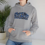 Detroit Graffiti Style Hoodie | City Skyline Street Art Pullover