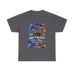Detroit State of Mind T-Shirt | City Skyline, Motor City Collage