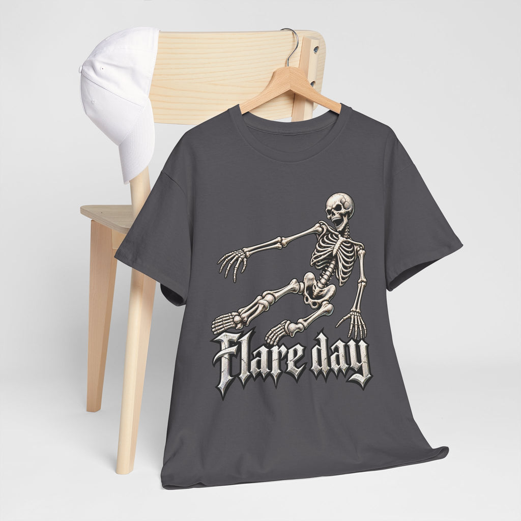 Fair Day Multiple Sclerosis Awareness Skeleton Tee | Skate Skull Graphic T-Shirt