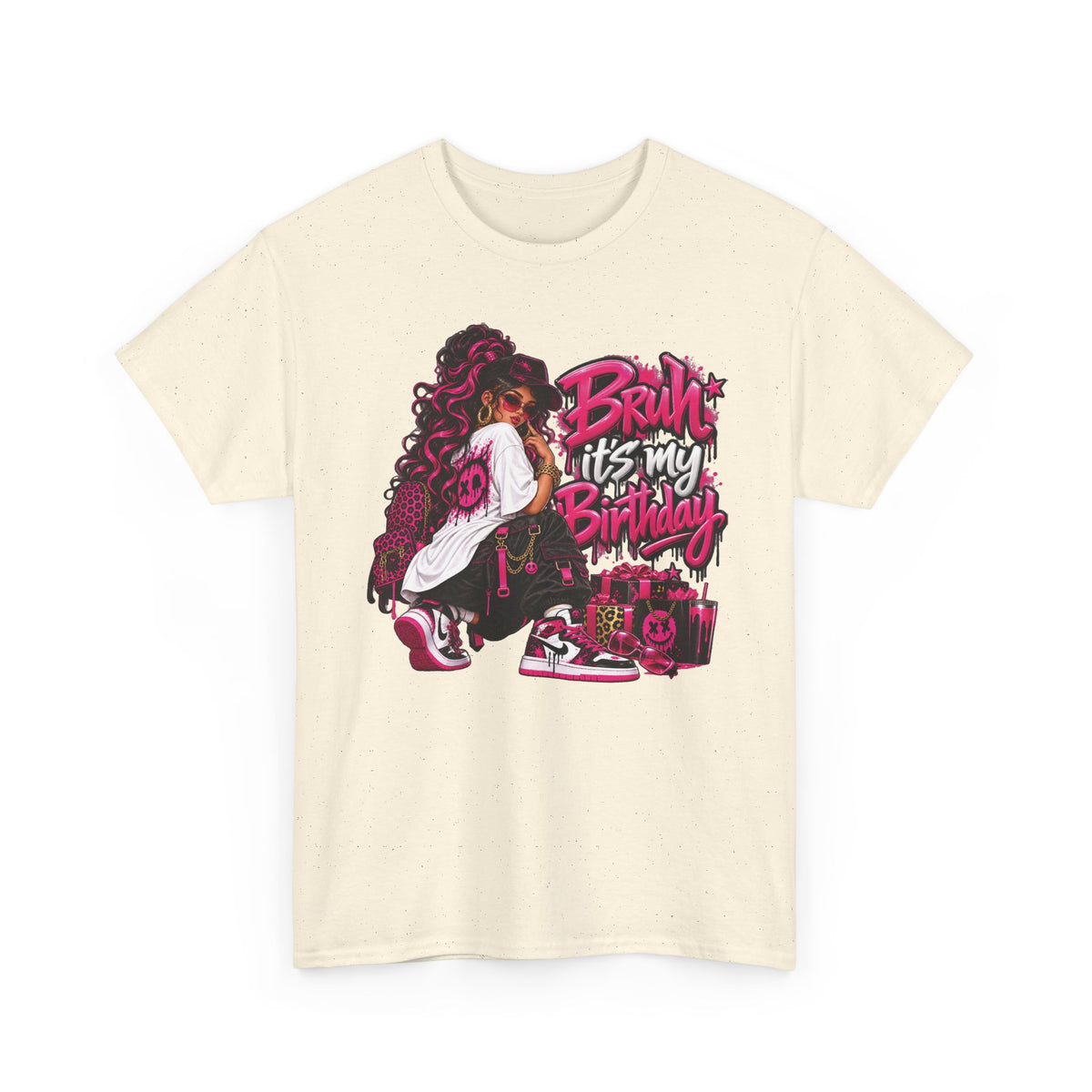 “Bruh, It’s My Birthday” Birthday Graphic T-Shirt