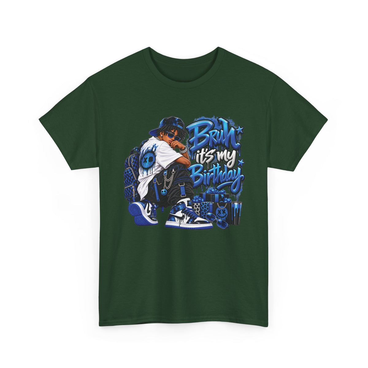 Bruh It’s My Birthday Graphic T-Shirt
