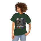 Detroit D Skyline Determined True Grit T-Shirt | City Pride Tee