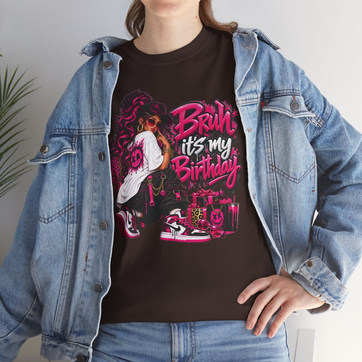 “Bruh, It’s My Birthday” Birthday Graphic T-Shirt