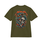 Metallica Skull and Snake T-Shirt | Rock Band Graphic Tee