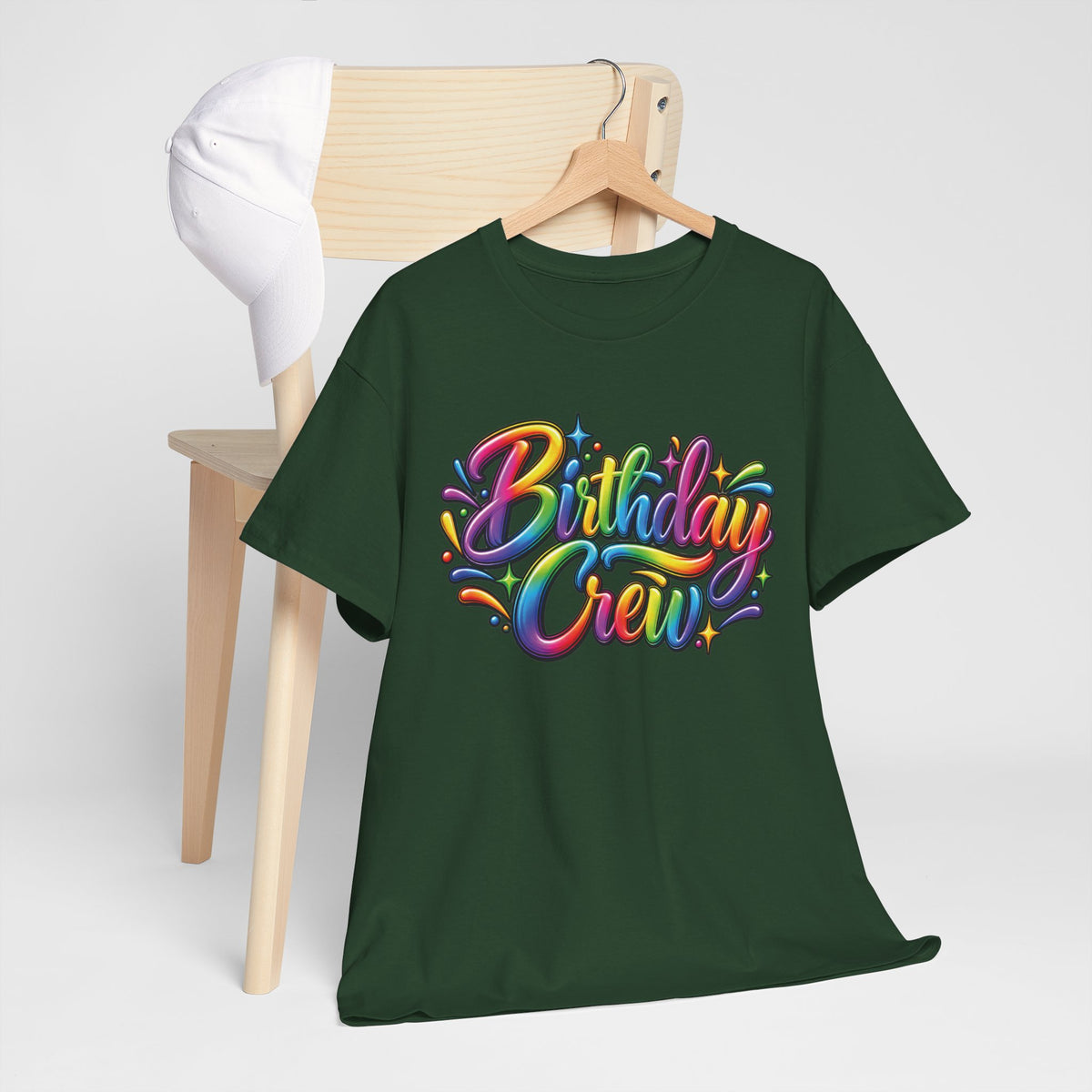 Birthday Crew Colorful Celebration T-Shirt