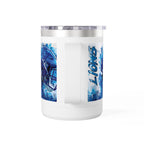 Blue Football Helmet Lions mug | 15oz Tumbler