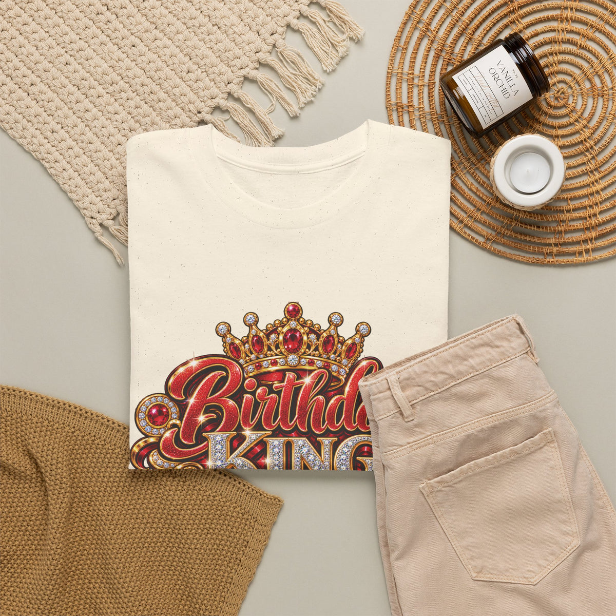 Birthday King Graphic T-Shirt