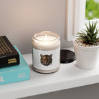 Tiger Portrait Candle | Scented Soy Candle, 9oz