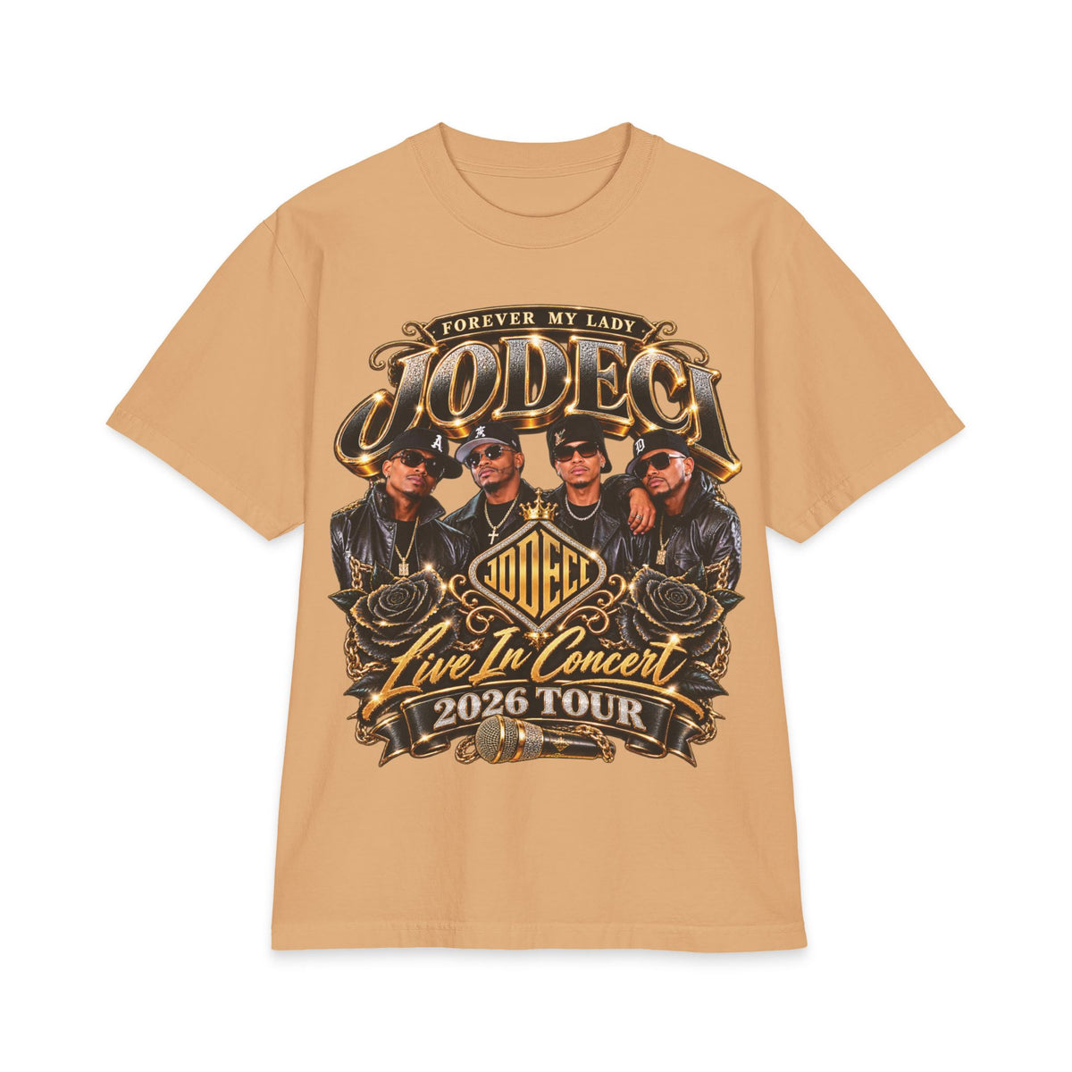 Jodeci Live In Concert 2026 Tour T-Shirt | R&B Band Tee