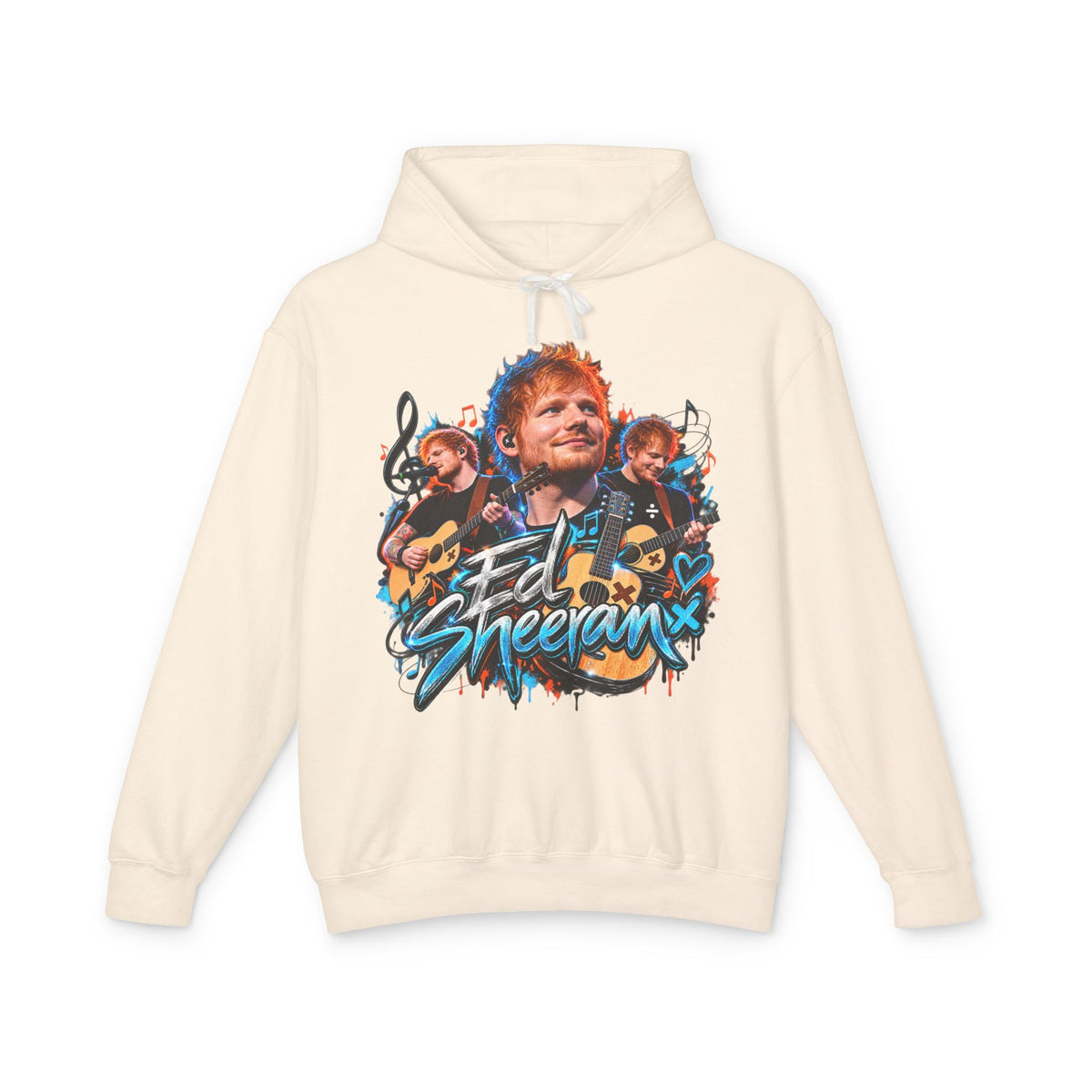 Ed Sheeran Portrait Hoodie | Loop Tour 2026 Back Design
