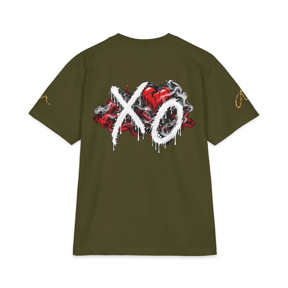 Weeknd Portrait XO Heart T-Shirt | Music Artist Graphic Tee