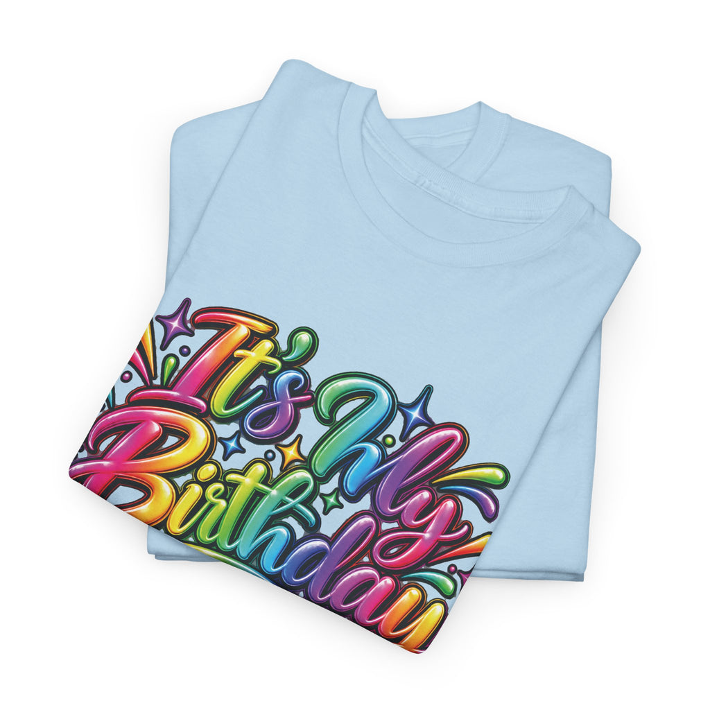 It’s My Birthday Colorful Celebration T-Shirt