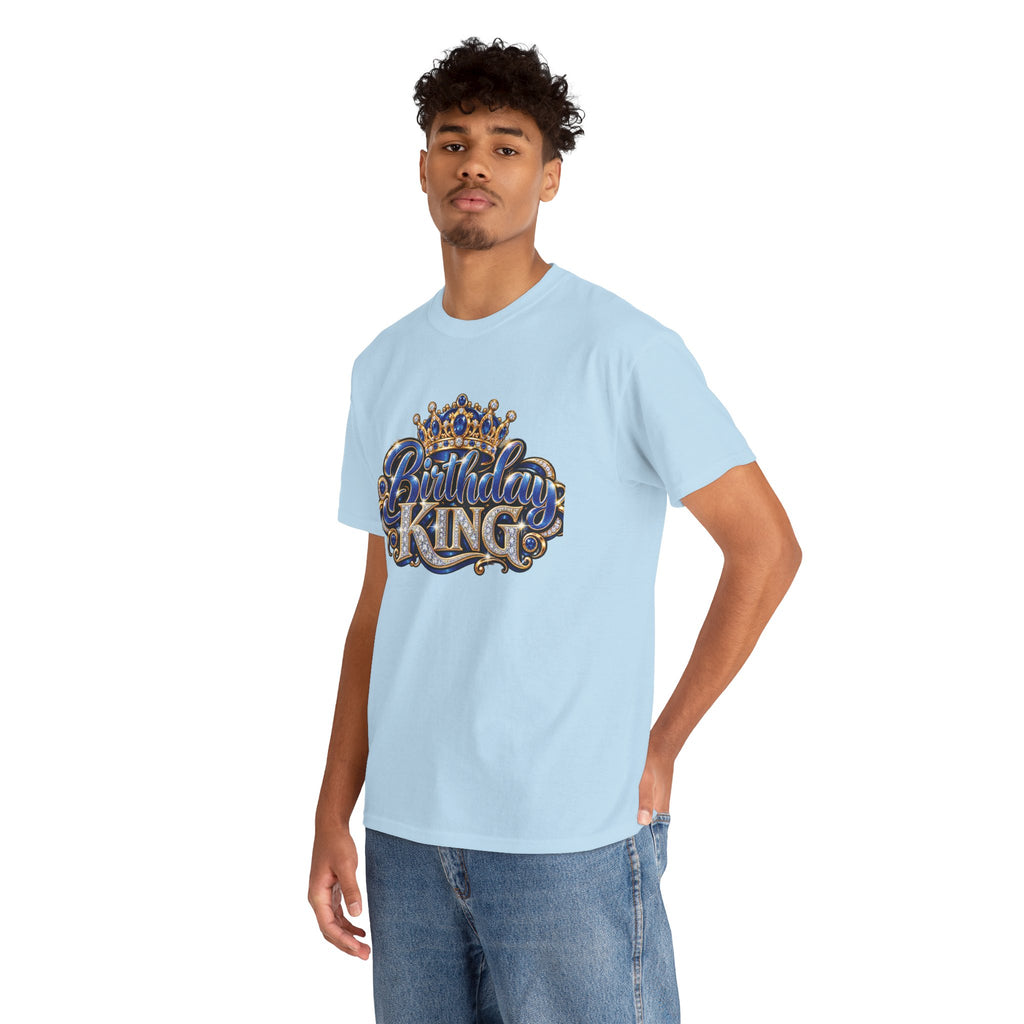 Birthday King Crown Graphic T-Shirt