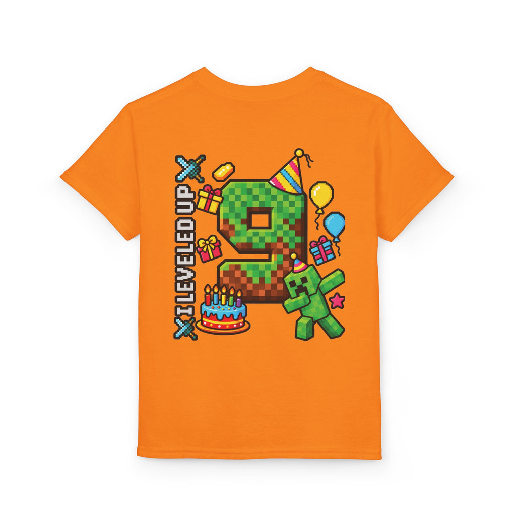Minecraft Birthday Youth T-Shirt – “Bruh, It’s My Birthday” Gamer Party Tee