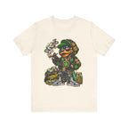 Weed Duck Smoking Graphic T-Shirt | Urban Streetwear Cannabis Art