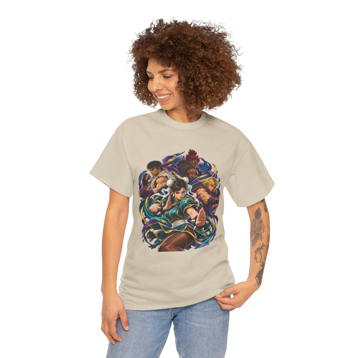 Street Fighter Characters Graphic T-Shirt