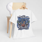 Detroit Lion Basketball Tee | D Letter Back Logo, Urban Sports Graphic