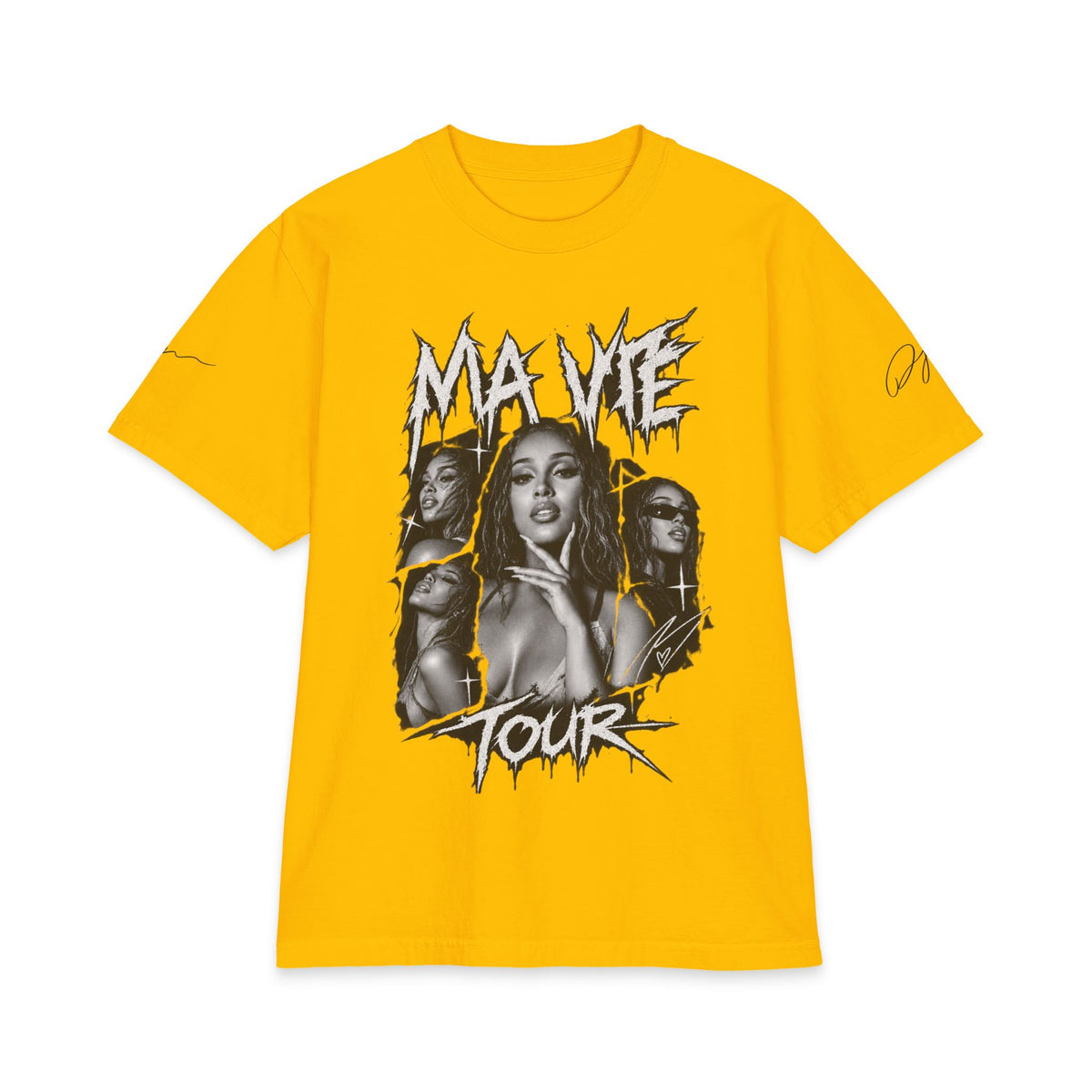 Doja Ma vie Tour band tee | Concert tour shirt, 2026 tour dates backprint