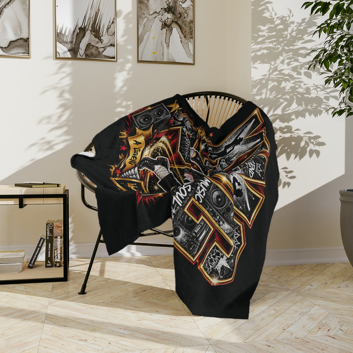 King of Pop Michael Jackson Dance Velvet Blanket | Music Legend Throw