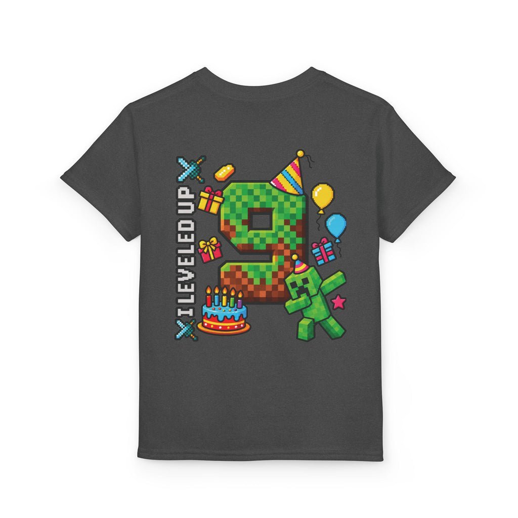 Minecraft Birthday Youth T-Shirt – “Bruh, It’s My Birthday” Gamer Party Tee