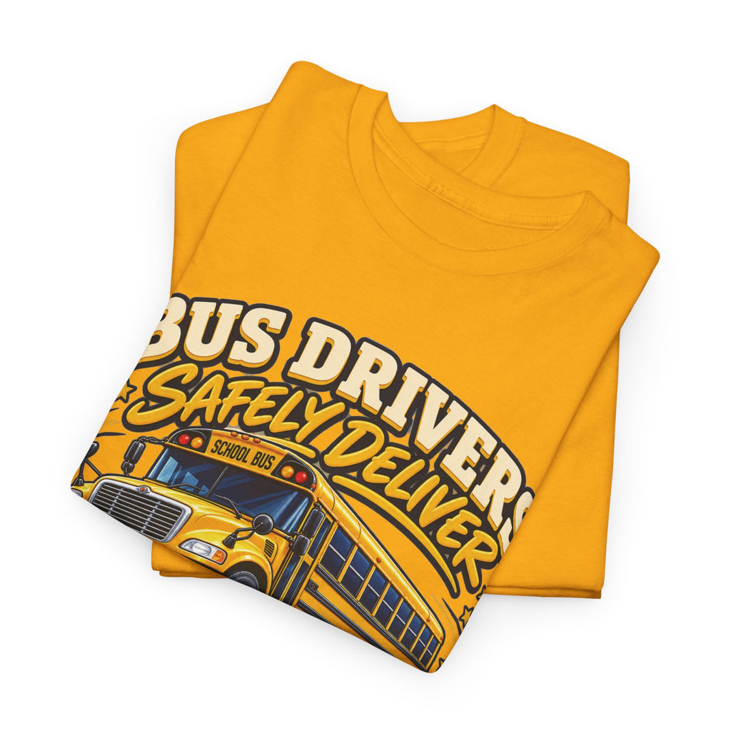 Bus Drivers Safely Deliver Futures Graphic T-Shirt