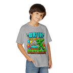 Bruh It’s My Birthday Youth T-Shirt – Pixel Gaming Birthday Shirt