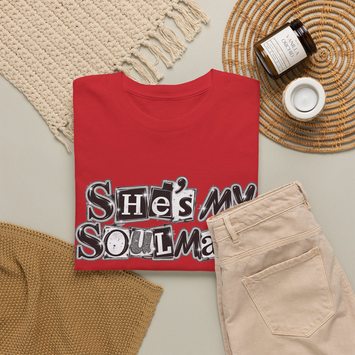 She's My Soulmate Couples T-Shirt