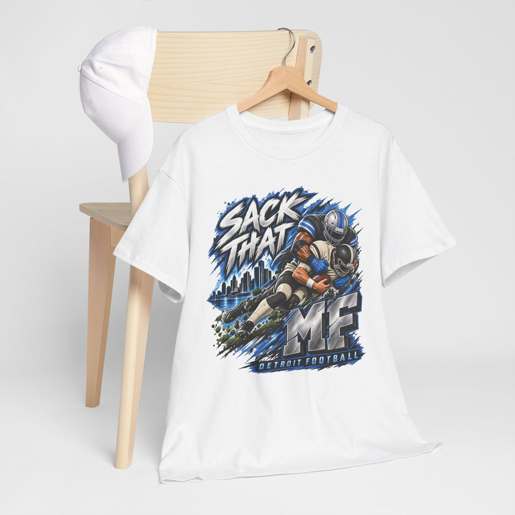 Sack That MF Lions football Graphic T-Shirt