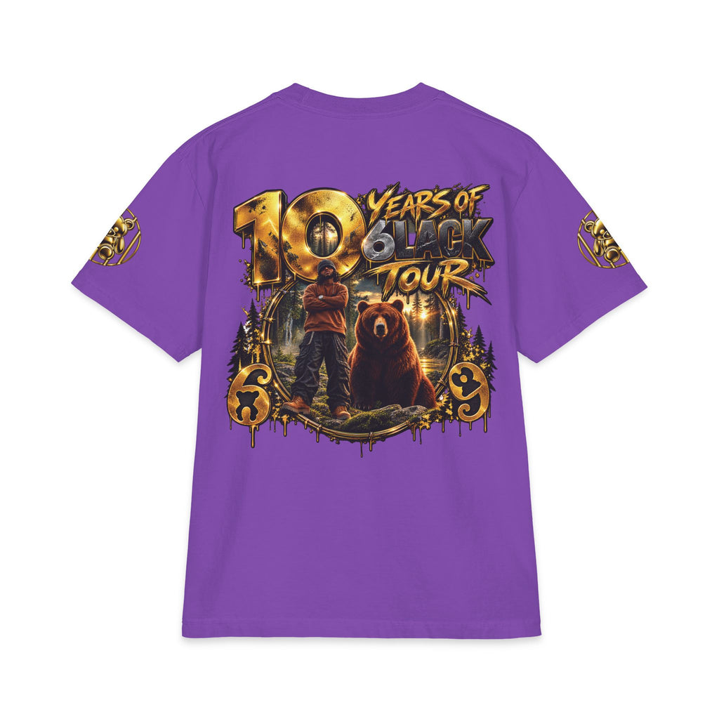 10 Years of 6lack Tour T-Shirt | Bear Forest Concert Tee