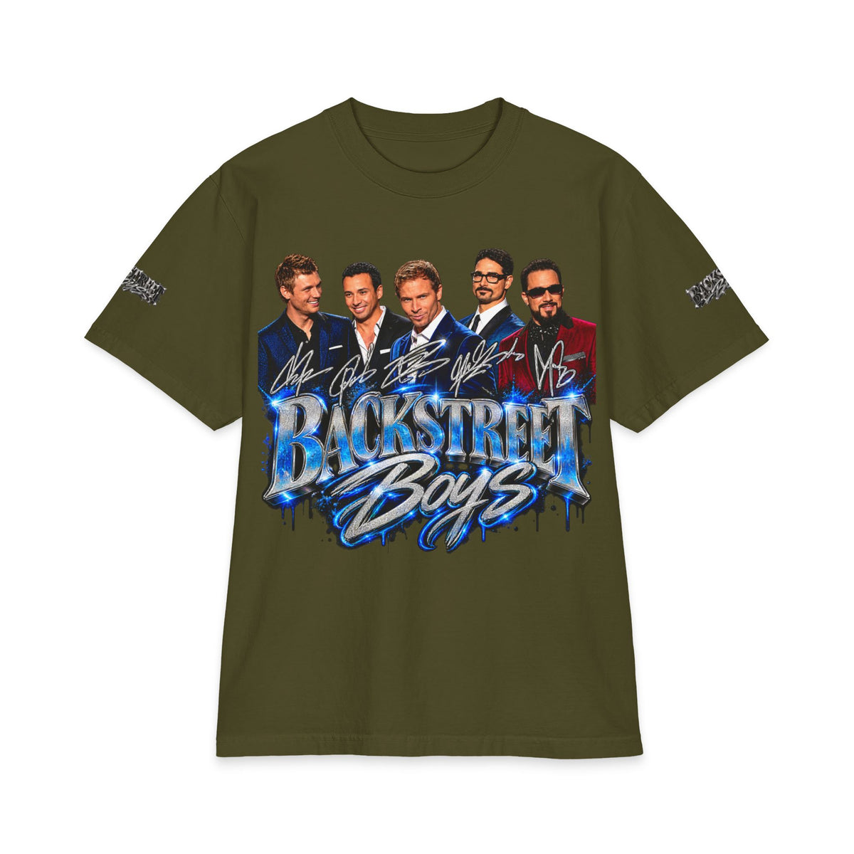 Backstreet Boys Photo Autograph T-Shirt | Band Tee