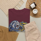 Detroit Michigan Lion Cityscape Graphic T-Shirt