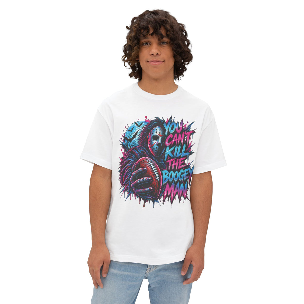 You Can't Kill the Boogeyman T-Shirt | Horror Masked Figure