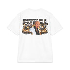 Pitbull Graphic T-Shirt | Hip Hop Logo, Portrait, Gold Chrome Lettering