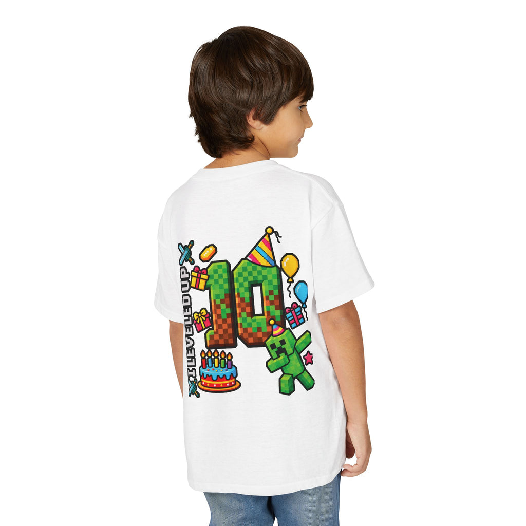 Minecraft-Inspired “Bruh, It’s My Birthday” Youth T-Shirt