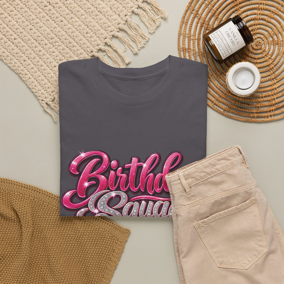 Birthday Squad Graphic T-Shirt